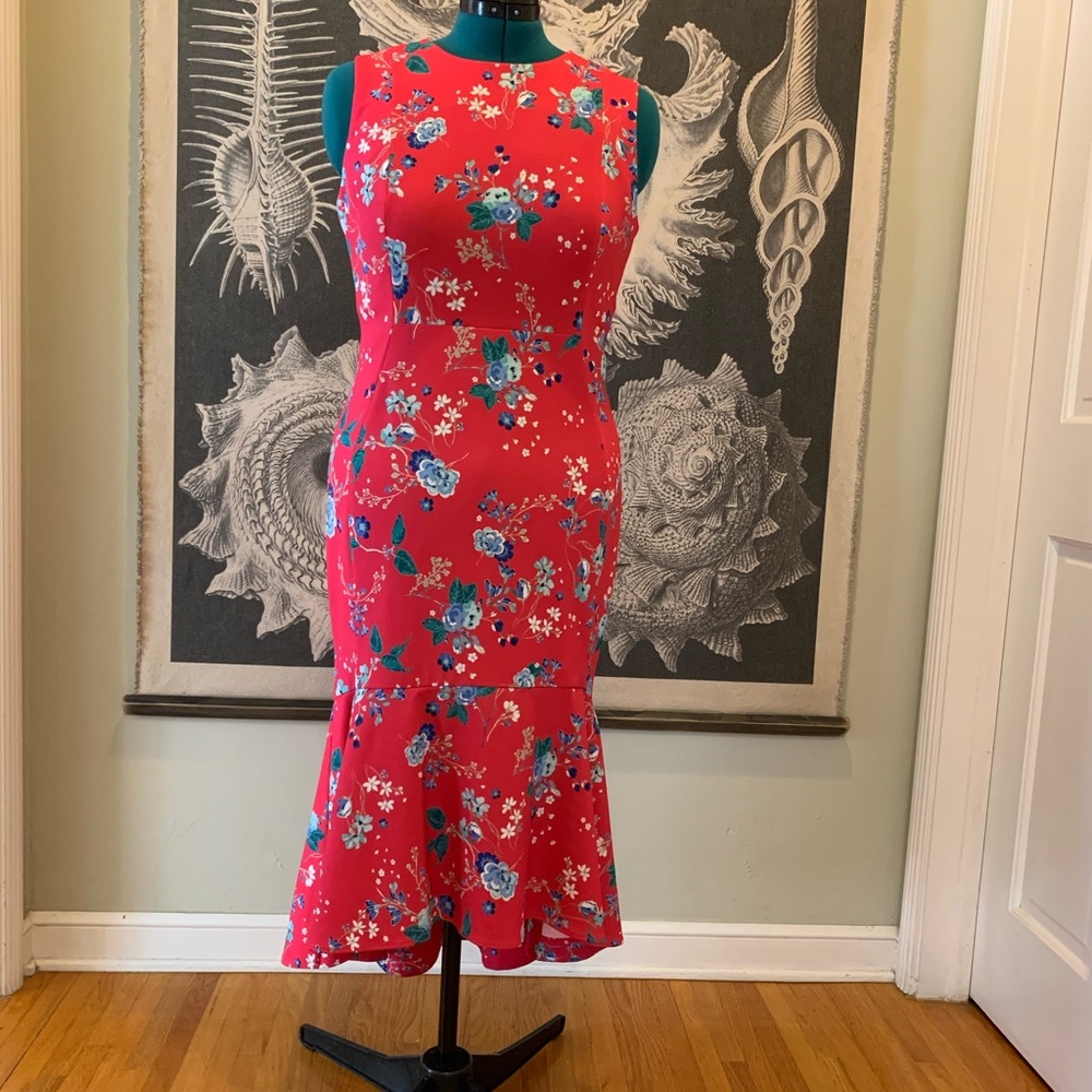 CALVIN KLEIN MIDI DRESS. Size 12. NWT.
